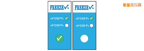 秦皇島溫度指示標(biāo)簽 冷凍檢查 Thermolabels